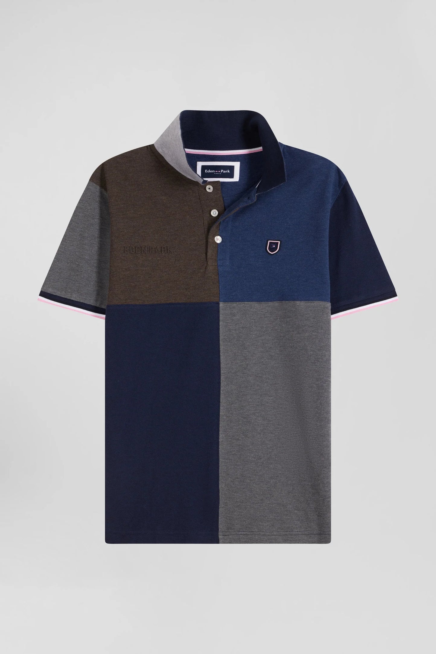 Polo EDEN PARK Quadri-Color V̲o̲i̲r̲ ̲l̲e̲s̲ ̲c̲o̲u̲l̲e̲u̲r̲s̲ H24MAIPC0012
